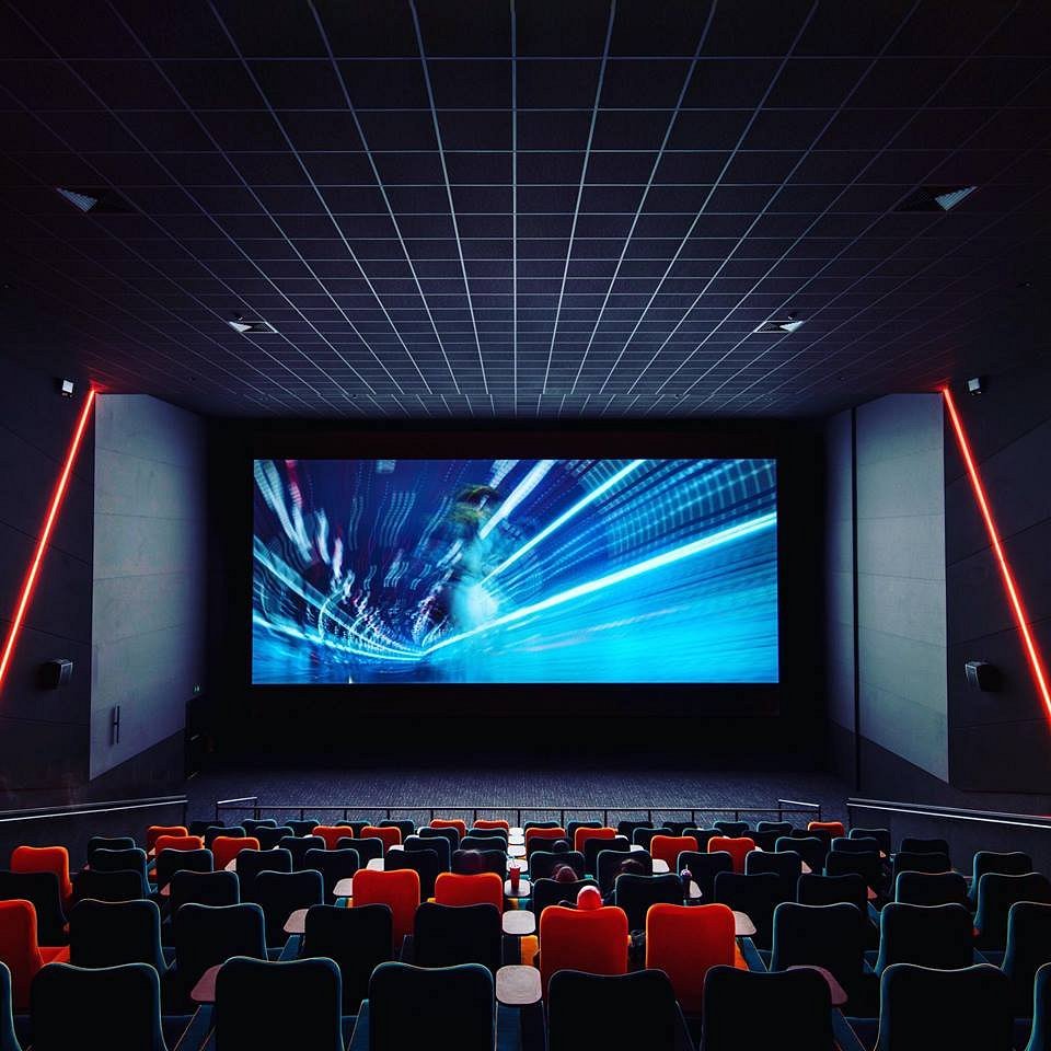 Photo of cinema screen