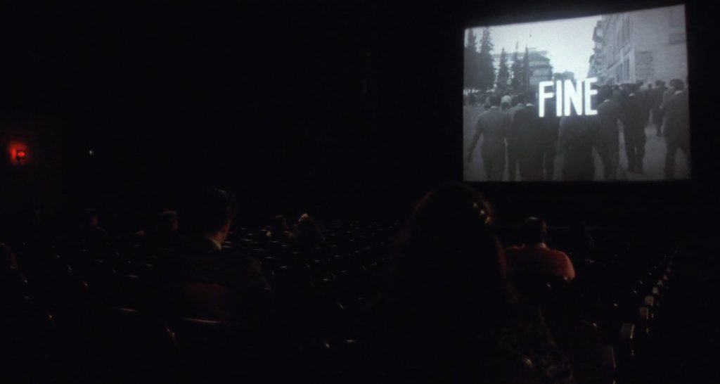 Photo of a cinema screening of Bicycle Thieves